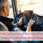 2026 FMCSA Hours-of-Service Changes: What Every Truck Driver Must Know
