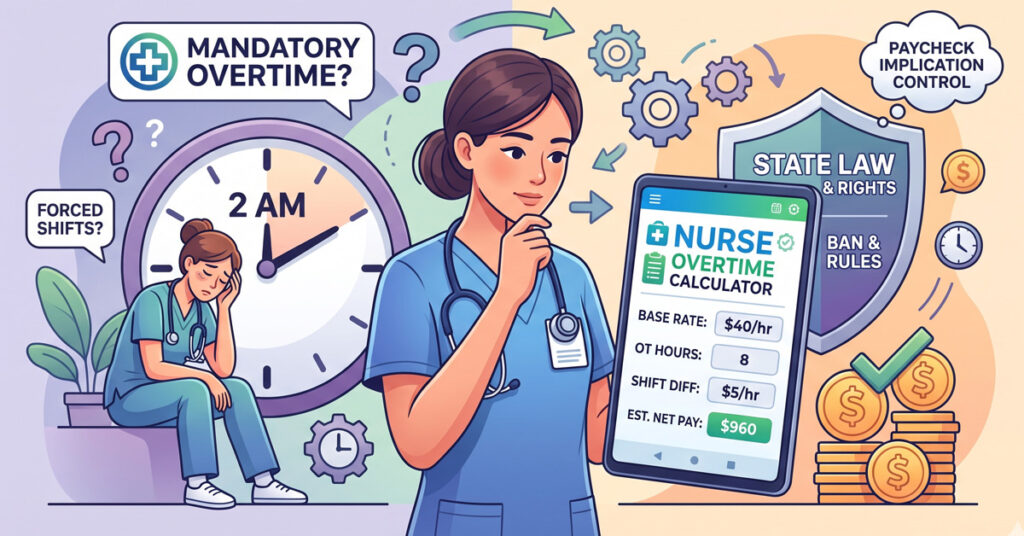Can a hospital actually force you to work past your shift?